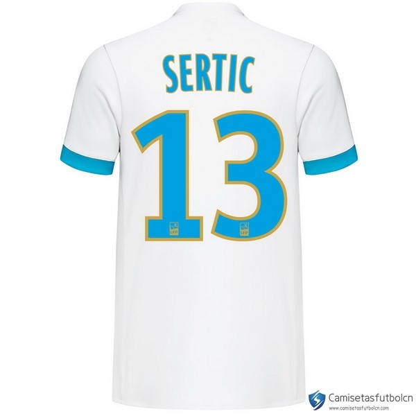 Camiseta Marsella Primera equipo Sertic 2017-18